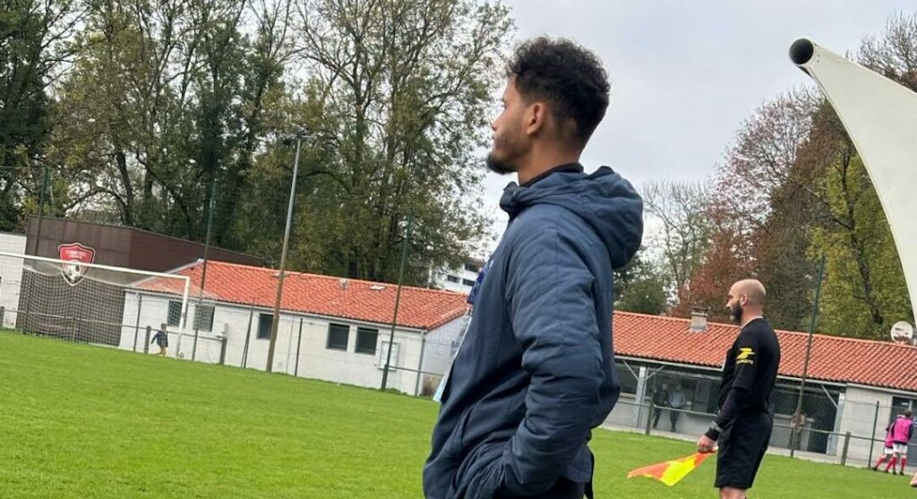 Khaled Bouhnouche. FC Les Robretières. Football. D1.
