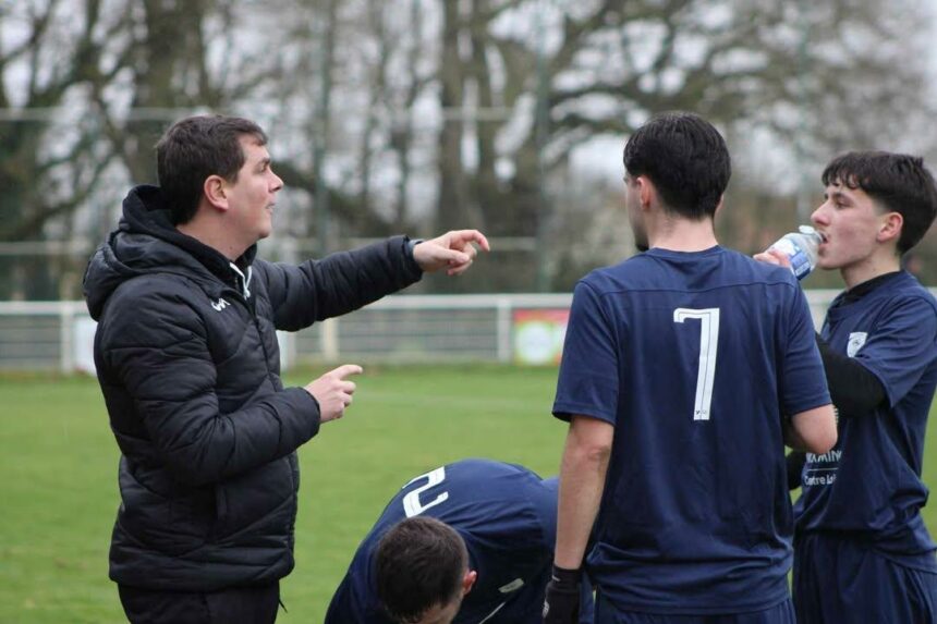Éric Robin. US Bournezeau Saint-Hilaire. Football.