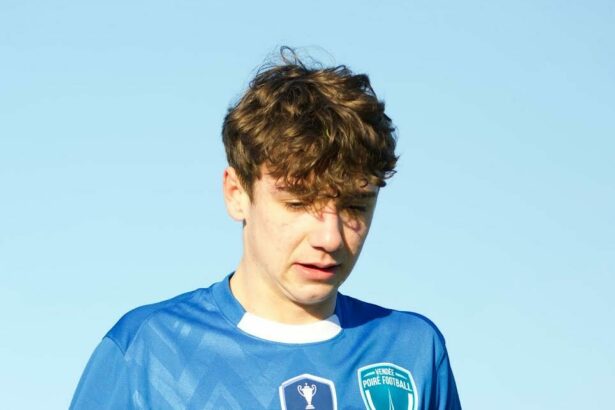 Émilien Martineau. Vendée Poiré Football.