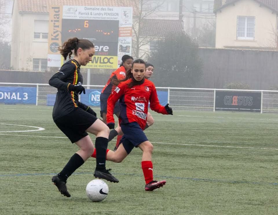 Juliette Daheron. Saint-Georges/Guyonnière. Football. Féminin. R1