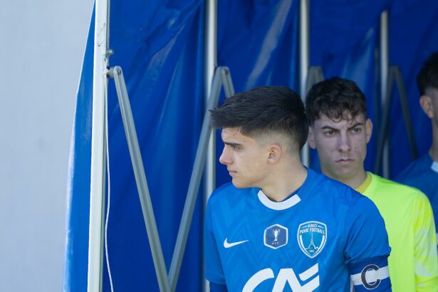 Enzo Rousselot. Vendée Poiré Football.