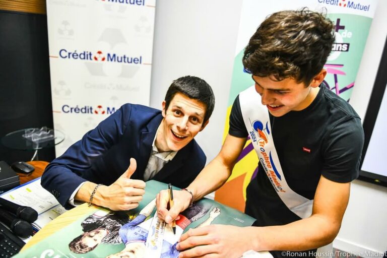 Trophée Madiot. Rémi Fillon. Speaker. 1ère manche Tours.