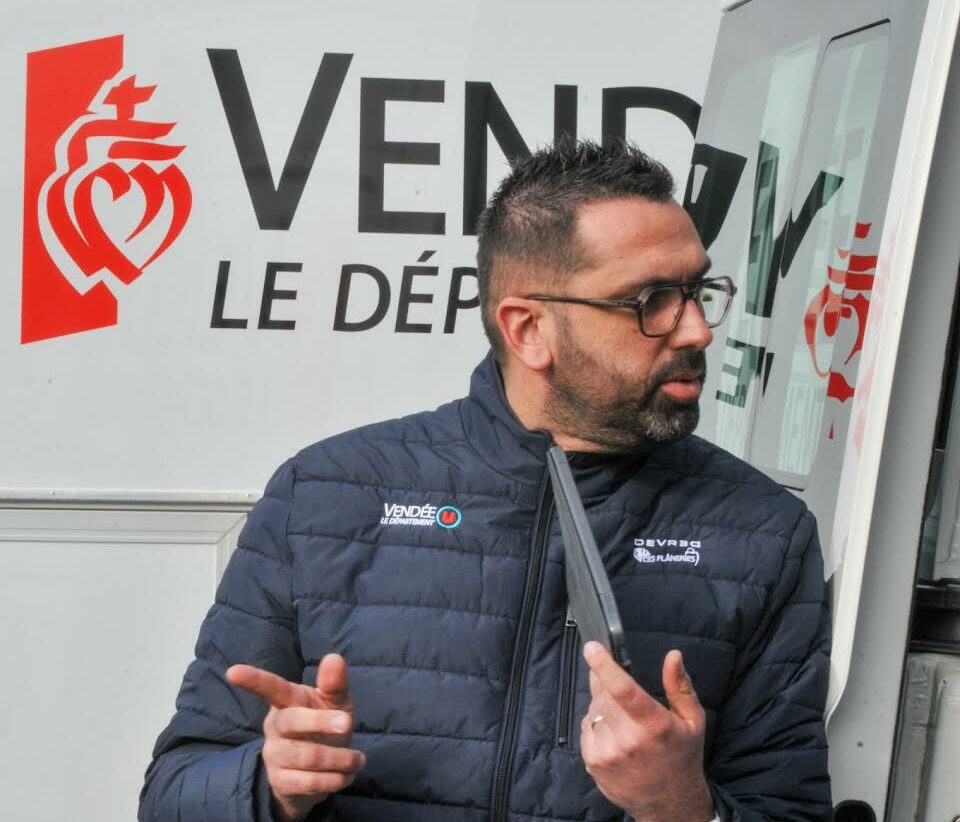 Steven Laurent. Directeur Sportif Vendée U.