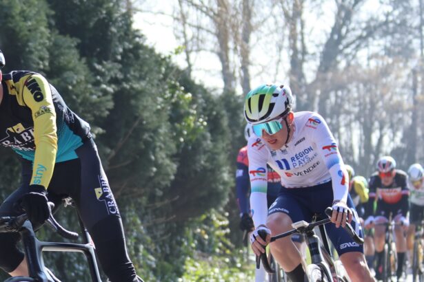 CREF. Tom Gazeau. Cyclisme. Filière Vendée U et TotalEnergies