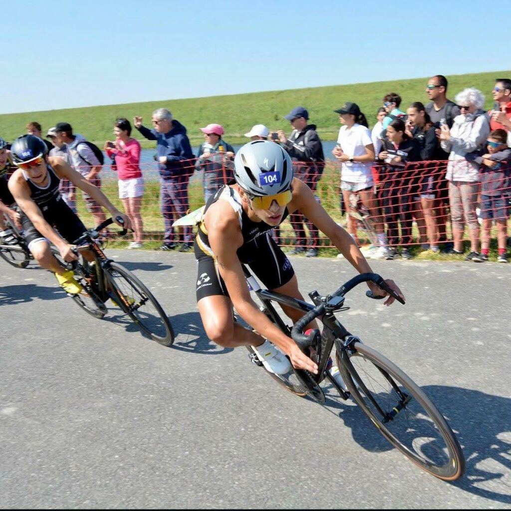 Nathan Fradin. Triathlo,. Les Sables Vendée Triathlon.