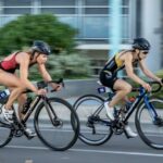 Jade Texier. Triathlon. Les Sables Vendée Triathlon.