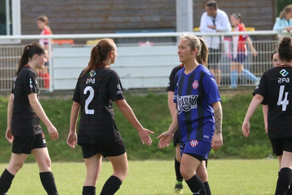 Katia Rousseau et Les Sables Vendée Football.  Coupe de Vendée. Finale.