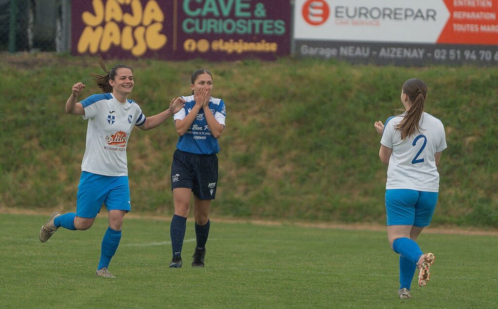 Justine Prézeau et Pouzauges PBFC. Coupe de Vendée. Finale