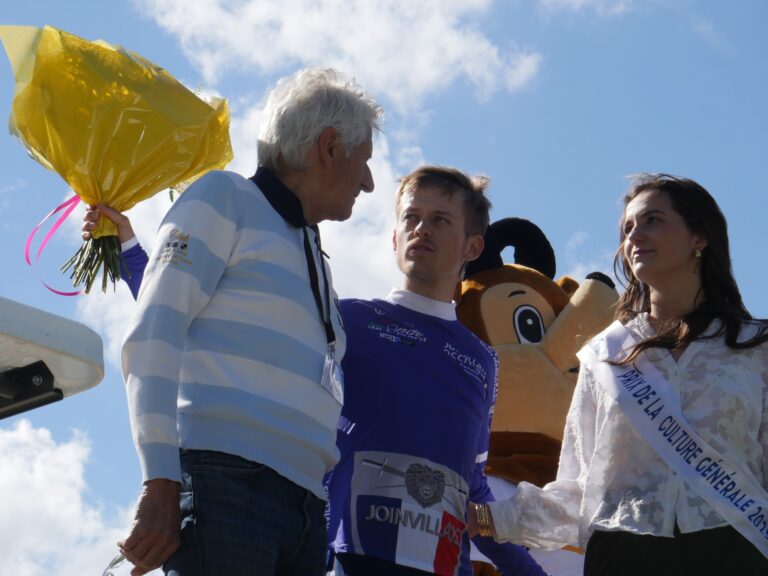 Théo Lévèque. 11e et meilleur français sur la Ronde de l'Isard 2025.