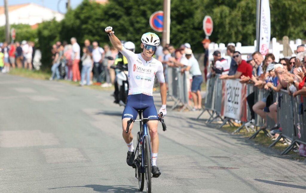 Théo Lévèque champion des Pays de la Loire. Élite.