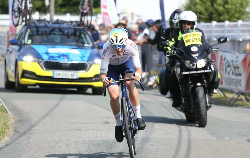 Théo Lévèque champion des Pays de la Loire. Élite.