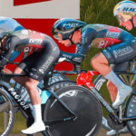 Championnats de France 2025. Contre-la-montre. Les quatre représentants vendéens : Lucas Menanteau, Benjamin Marais, Alexandre Blanchard et Adrien Billet