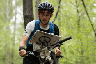 Thibaut Geffard. Vendée Raid 2025. Vainqueur sortant avec Guillaume Bluteau cette année.