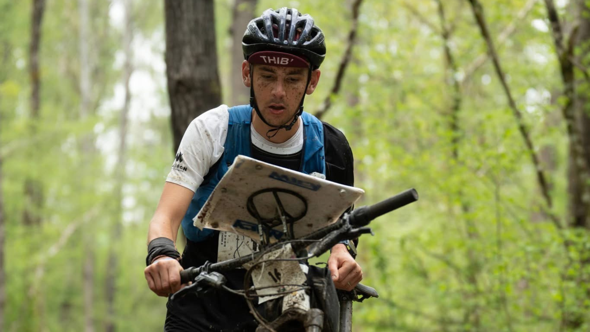 Thibaut Geffard. Vendée Raid 2025. Vainqueur sortant avec Guillaume Bluteau cette année.