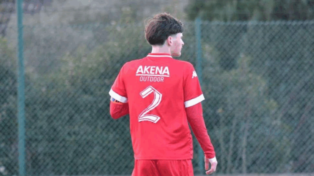 Timéo Boisseau. Capitaine U16 LRVF.