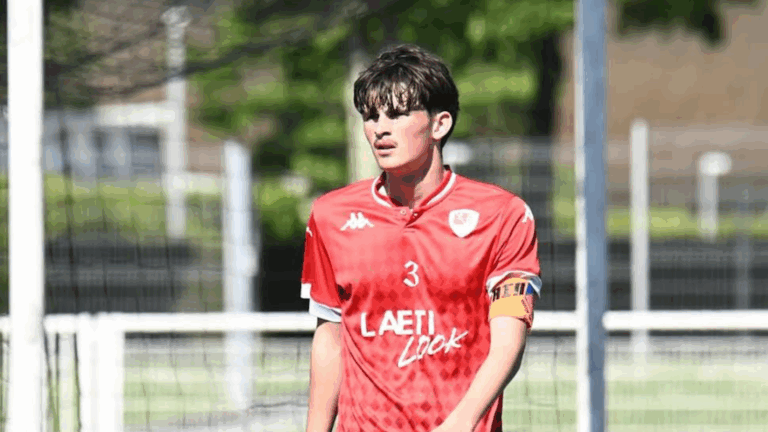 Timéo Boisseau. Capitaine U16 LRVF.