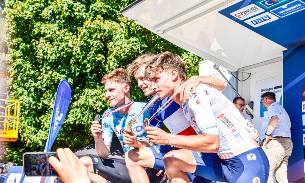 Théo Lévèque. Champion de France amateur 2025. Les Herbiers.