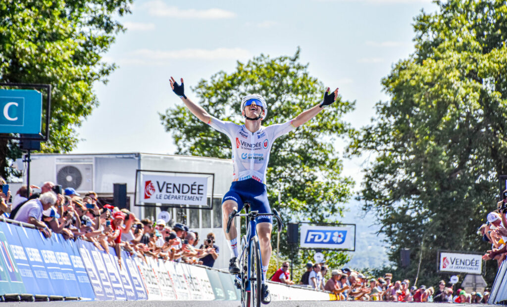 Théo Lévèque. Chapion de France amateur 2025. Les Herbiers.