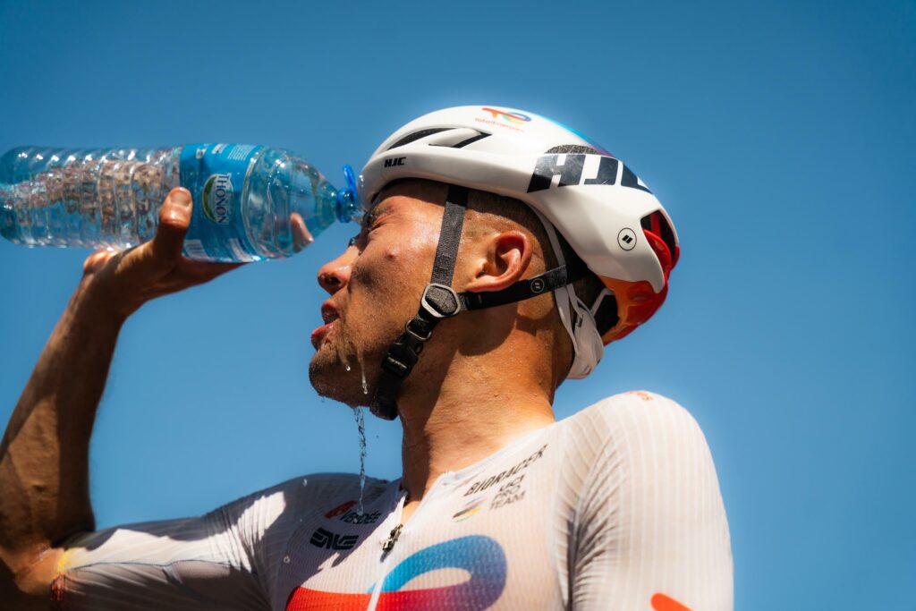 Alexandre Delettre. Team TotalEnergies. 4e. Championnat de France sur route 2025 aux Herbiers.