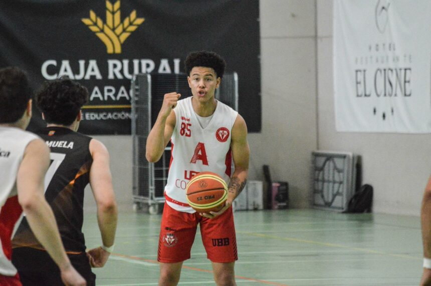 Kilian Guillet. Basket-Ball. Union Barbastro Basket. D3 Espagnole