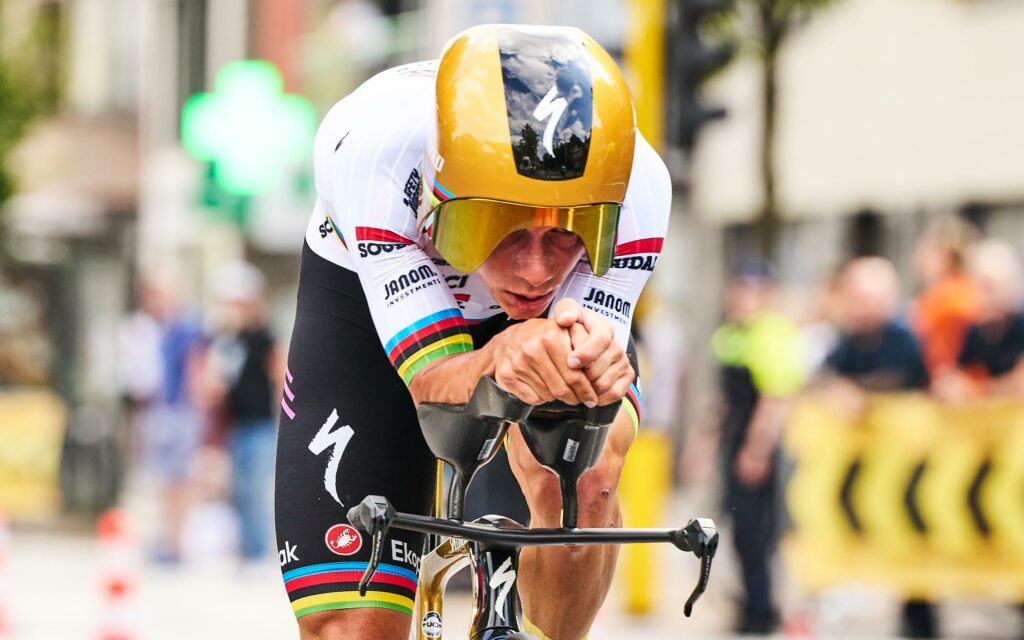 Remco Evenepoel. Vainqueur étape 5. Contre-la-montre. Caen. Tour de France 2025