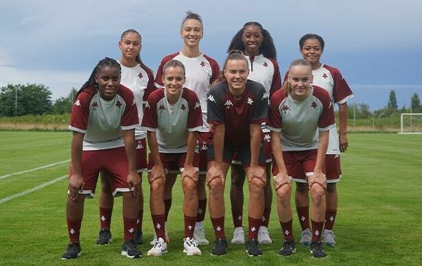 Lalie Rageot sous ses nouvelles couleurs. FC Metz. D2 Football Féminin