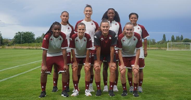 Lalie Rageot sous ses nouvelles couleurs. FC Metz. D2 Football Féminin