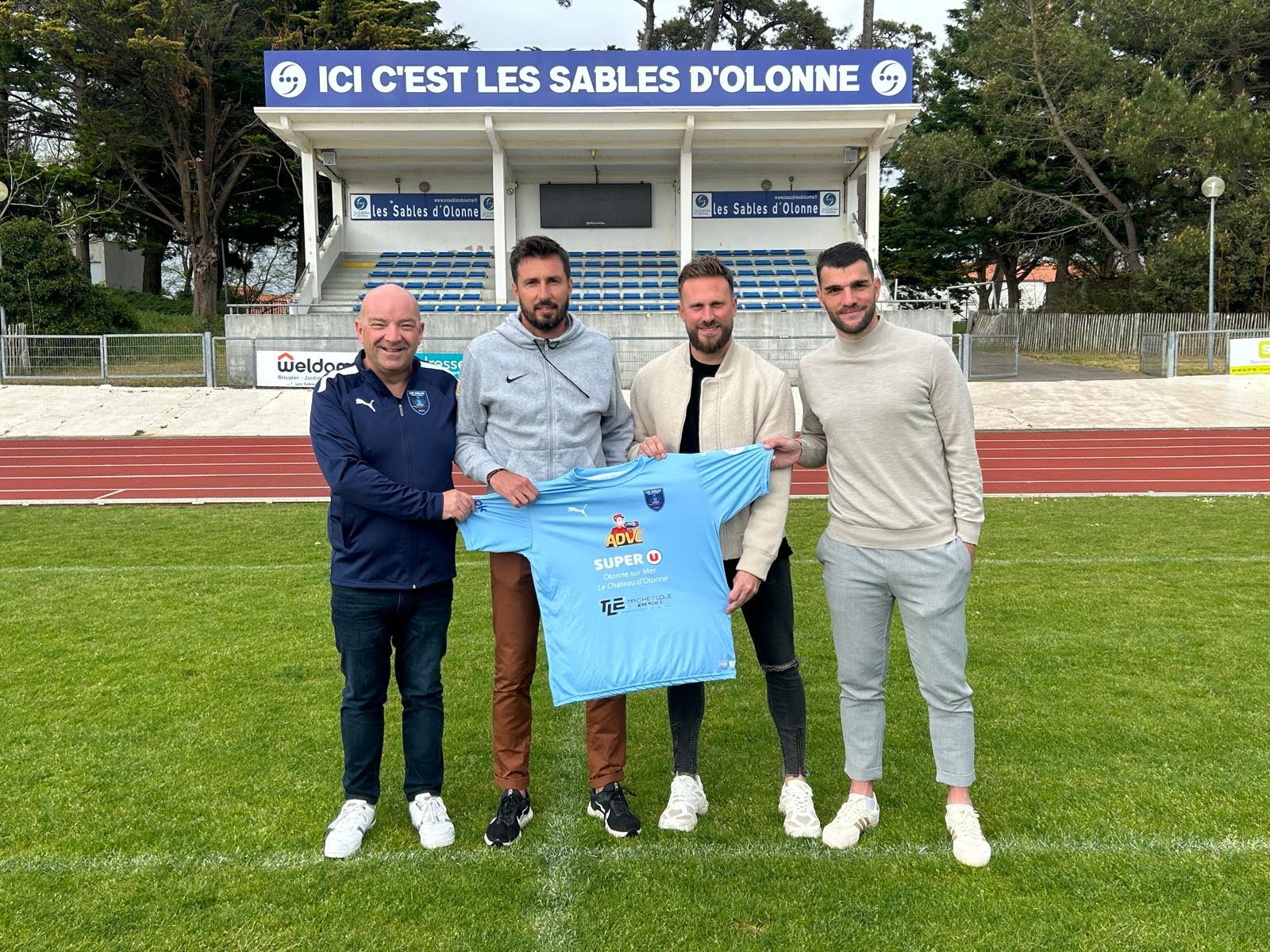 Julien Fradet. Entraineur Les Sablles Vendée Football. National 3.