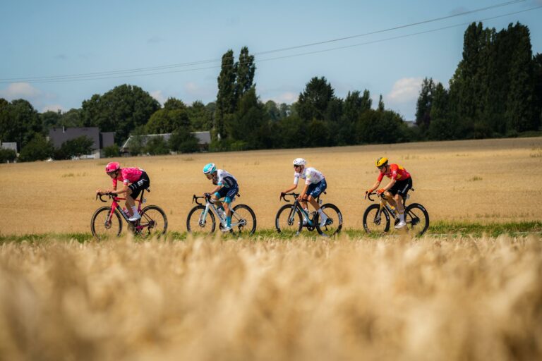 Thomas Gachignard. Échappée. Étape 4 du Tour de France 2025.