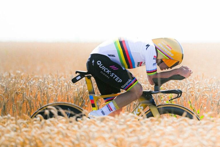 Remco Evenepoel. Vainqueur étape 5. Contre-la-montre. Caen. Tour de France 2025