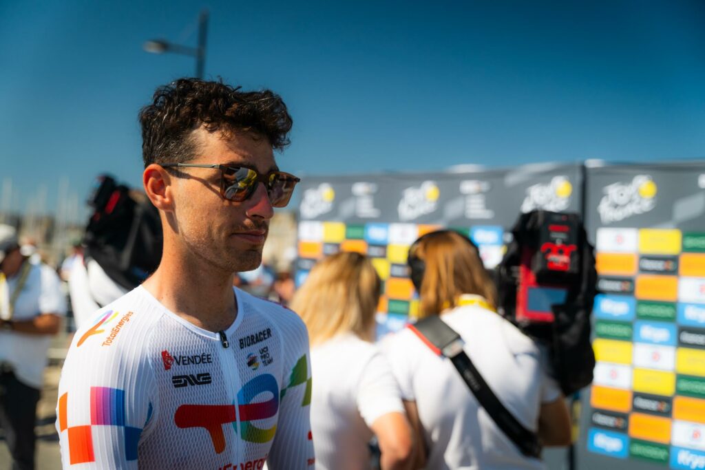 Jordan Jegat. Team TotalEnergies. 11e étape 7. Tour de France 2025. 16e au général.