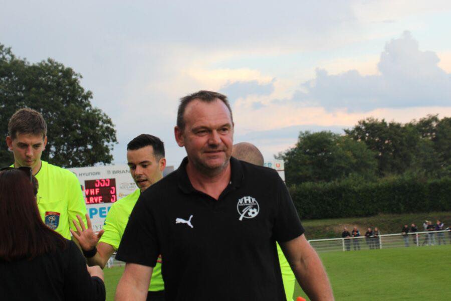 Laurent David. Entraineur Vendée Les Herbiers Football. National 2.