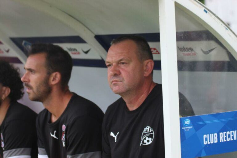 Laurent David. Entraineur Vendée Les Herbiers Football. National 2.