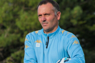 Benjamin Guillou. Entraineur avec Fred Reculeau du Vendée Foot Club de La Roche-sur-yon. National 2