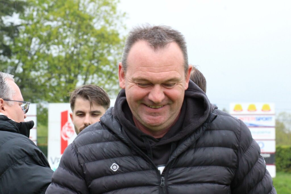Laurent David. Entraineur Vendée Les Herbiers Football. National 2.
