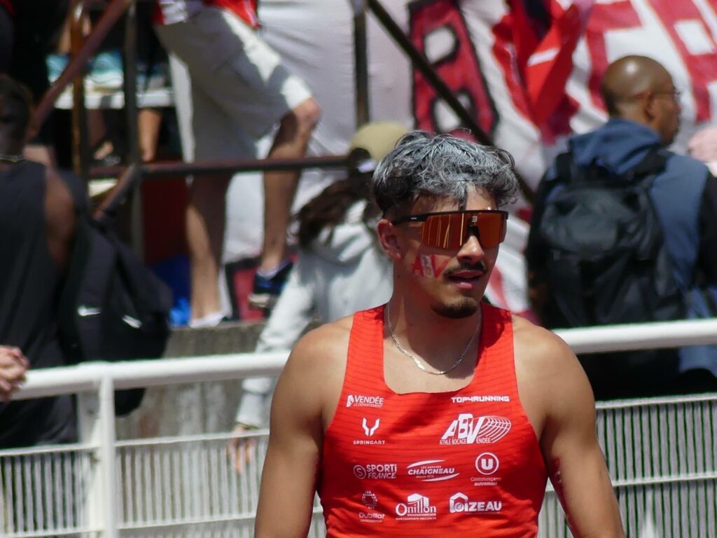 Simon Deschamps. 400 m haies. Championnat d'Europe 2025 à Bergen. Norvège