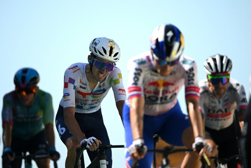 Jordan Jegat. Top 20 après 6 étapes du Tour de France 2025.
