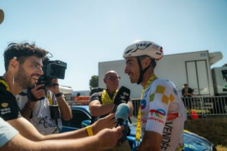 Jordan Jegat. Team TotalEnergies. 11e étape 7. Tour de France 2025. 16e au général.