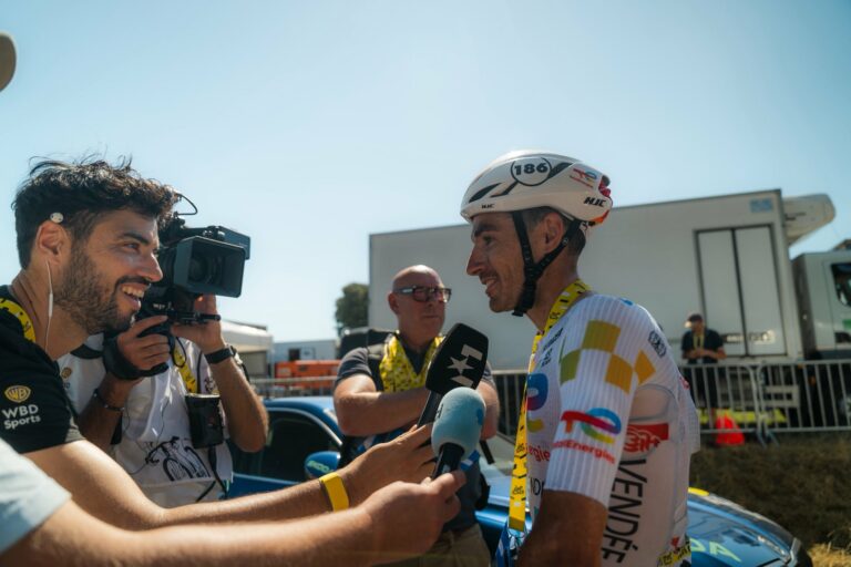 Jordan Jegat. Team TotalEnergies. 11e étape 7. Tour de France 2025. 16e au général.