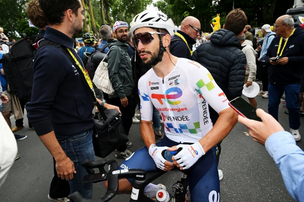 Anthony Turgis. Team TotalEnergies. Tour de France 2025