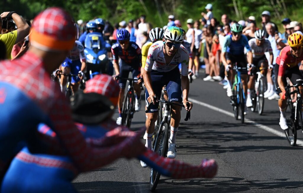 Jordan Jegat. Tour de France 2025. Étape 10.
