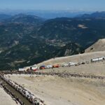 Le Mont Ventoux. Arrivée au sommet. Étape 16. Tour de France 2025.