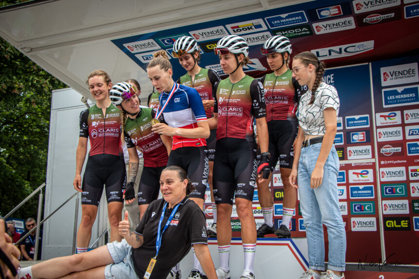 Delphine Ledoux. Team Ladynamps.