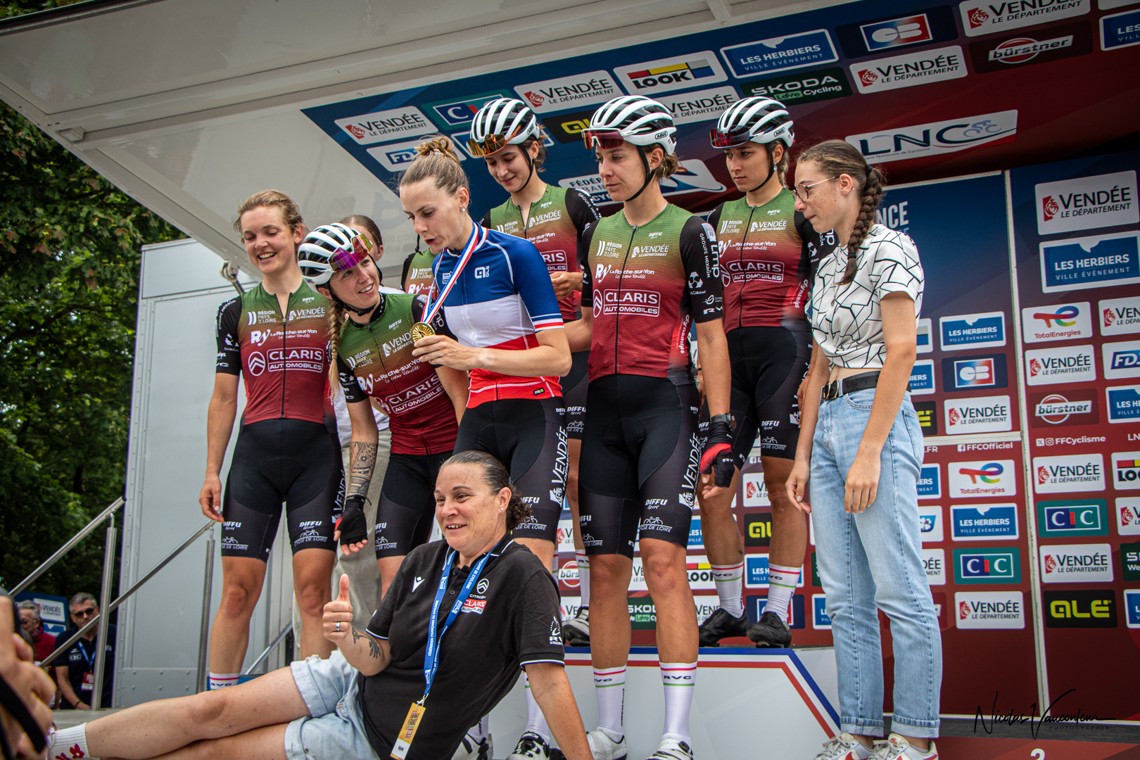 Delphine Ledoux. Team Ladynamps.