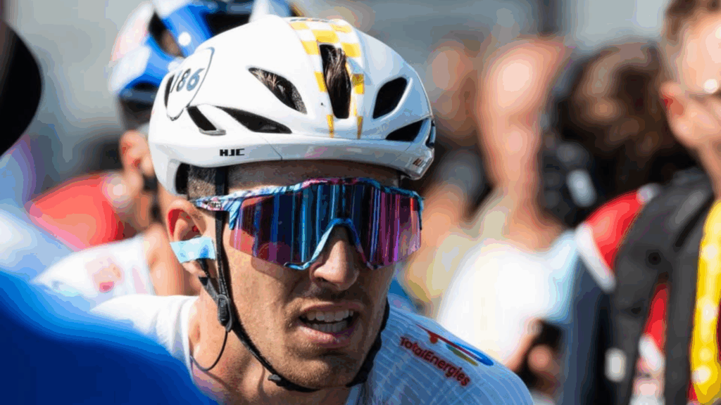 Jordan Jegat. Top 20 après 6 étapes du Tour de France 2025.