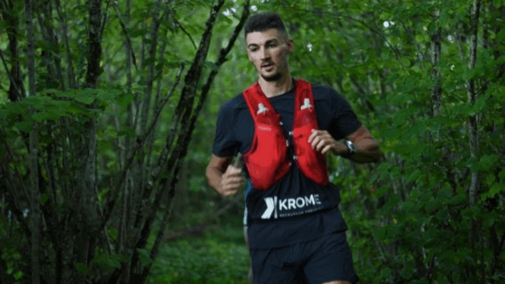 Romain Bodet. Jeune et talentueux traileur de 25 ans.