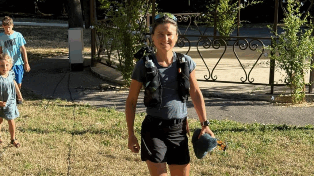 Christine De Geloes. Ultra Traileuse. Dompierre Course Aventure.