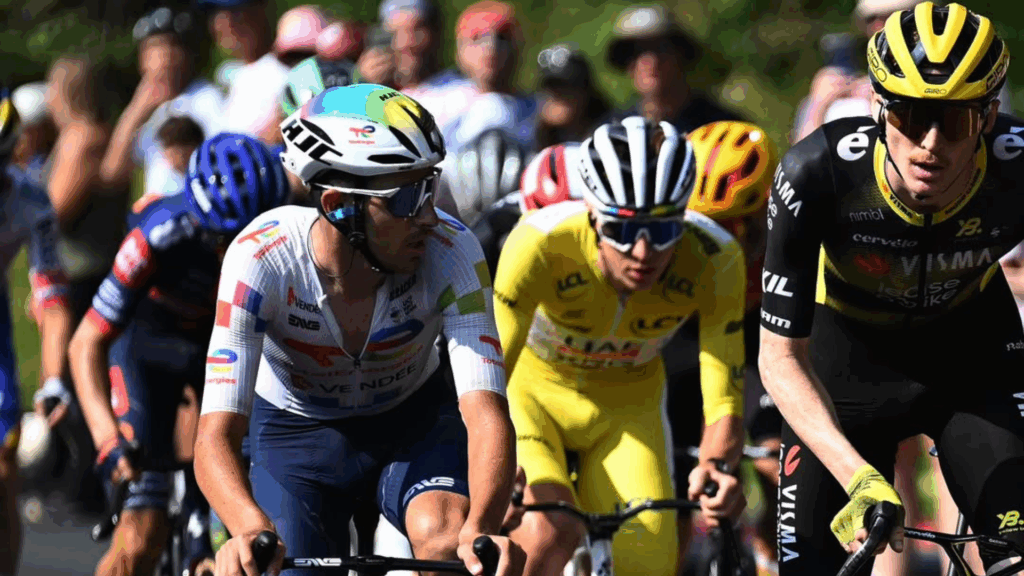 Jordan Jegat. Tour de France 2025. Étape 10.