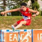 Simon Deschamps. Championnats de France Elite. Talence 2025. 400m haies.