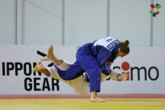 Jeanne Menanteau. Judo Club Yonnais. Equipe de France jeune -70kg